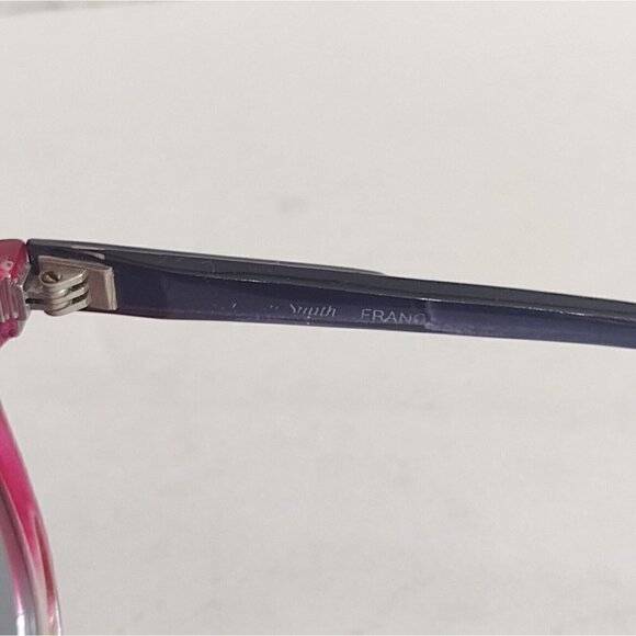 Vintage 80s Jaclyn Smith? France Sunglasses Ombre Oversized FRAMES ONLY - Picture 6 of 10